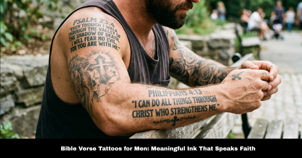 Bible Verse Tattoos for Men: Meaningful Ink That Speaks Faith