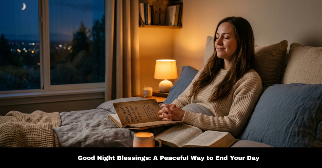 Good Night Blessings: A Peaceful Way to End Your Day