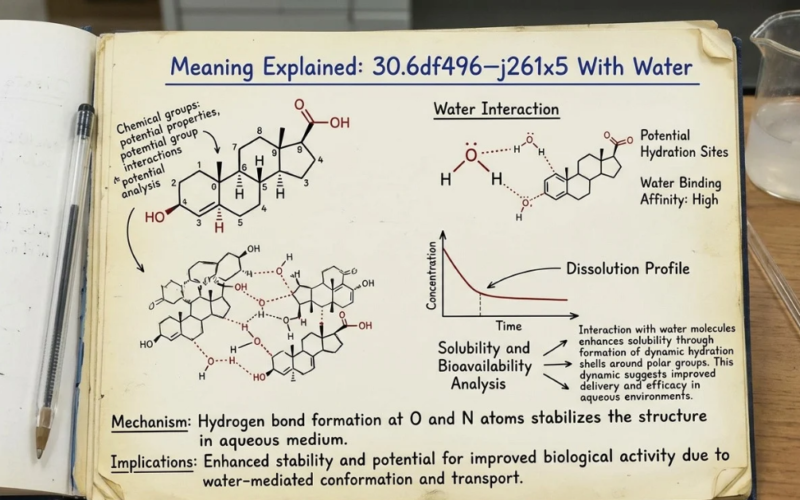 30.6df496–j261x5 With Water: Meaning Explained
