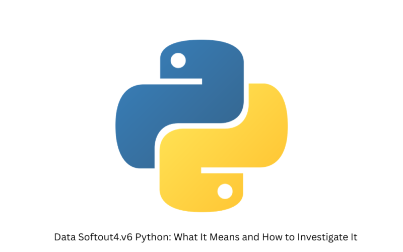 Data Softout4.v6 Python: What It Means and How to Investigate It