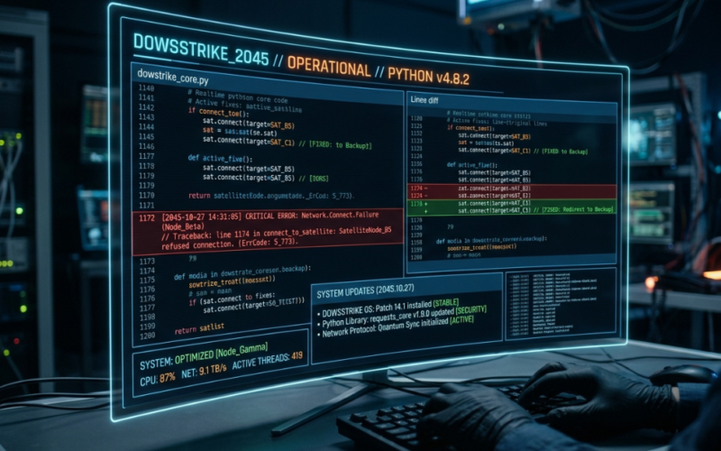 Dowsstrike2045 Python: Errors, Updates & Fixes