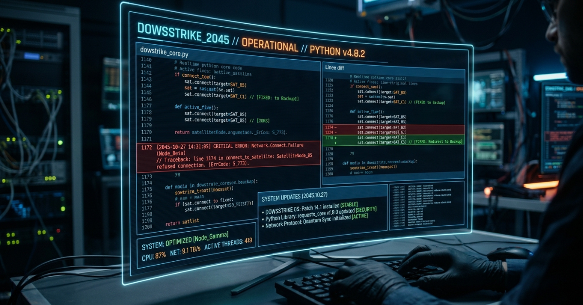 Dowsstrike2045 Python: Errors, Updates & Fixes