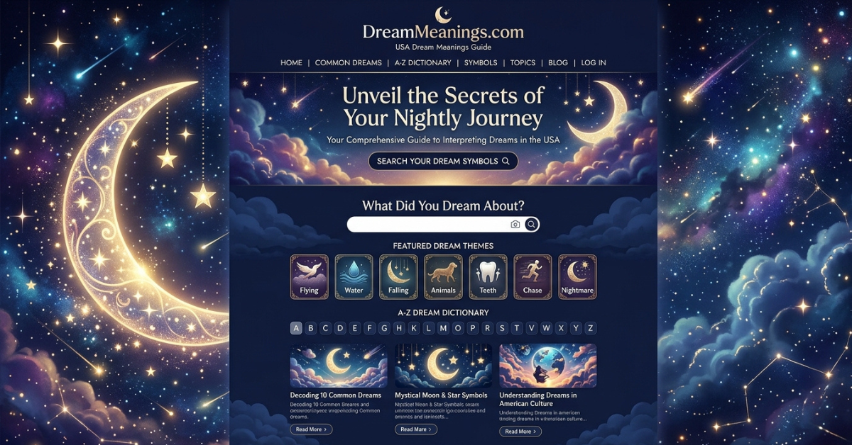 DreamMeaniing.com USA: Dream Meanings Guide