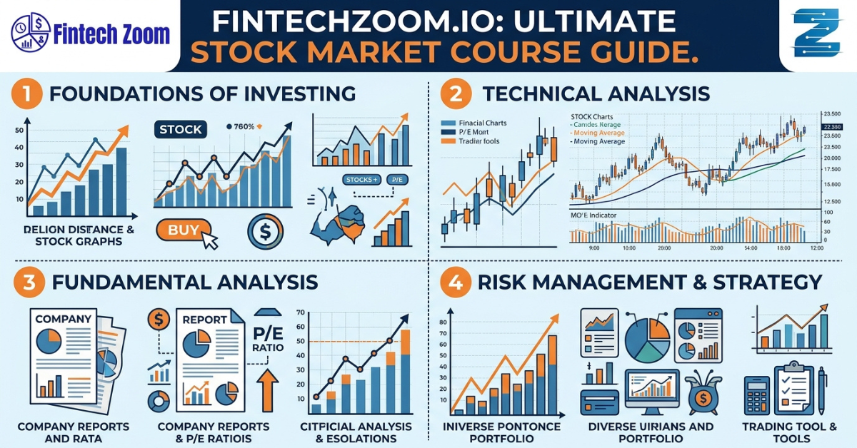 FintechZoom.io Stock Market Course Guide