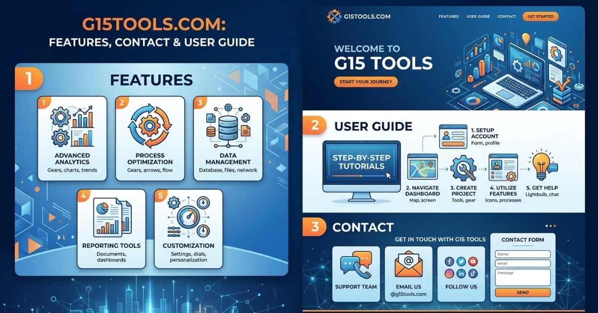 G15Toolscom: Features, Contact & User Guide