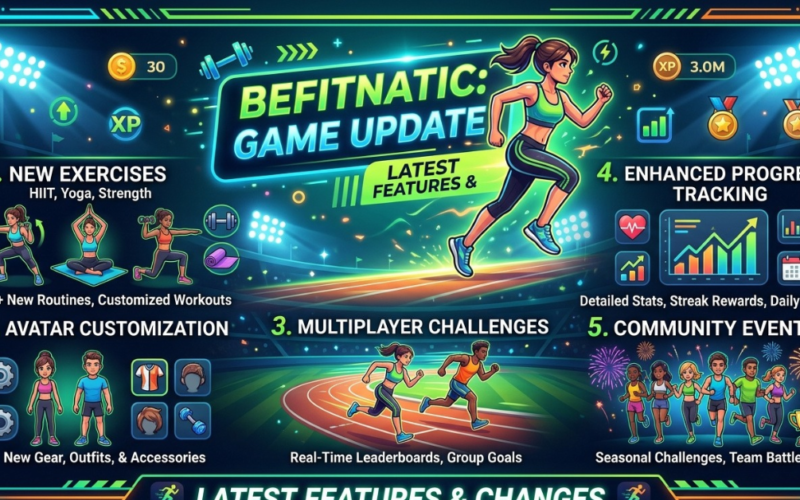 Game Update Befitnatic: Latest Features & Changes