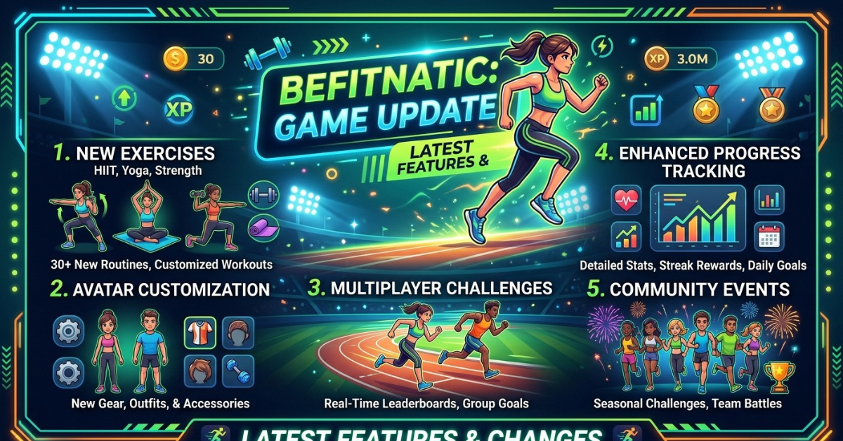 Game Update Befitnatic: Latest Features & Changes