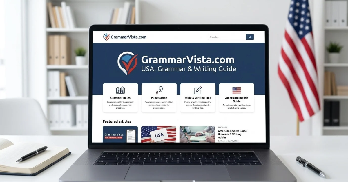 GrammarVista.com USA: Grammar & Writing Guide