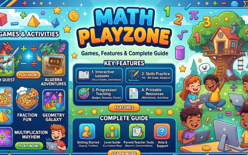 Math Playzone: Games, Features & Complete Guide
