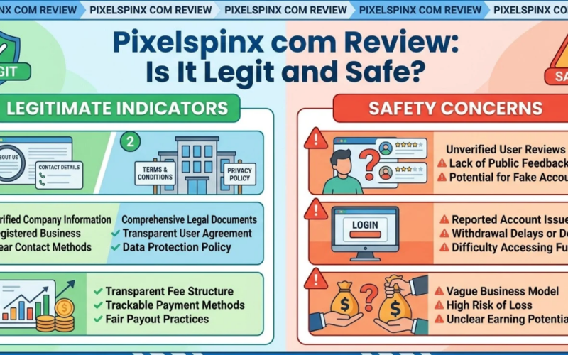 Pixelspinx com Review: Is It Legit and Safe?