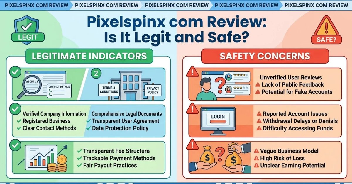 Pixelspinx com Review: Is It Legit and Safe?