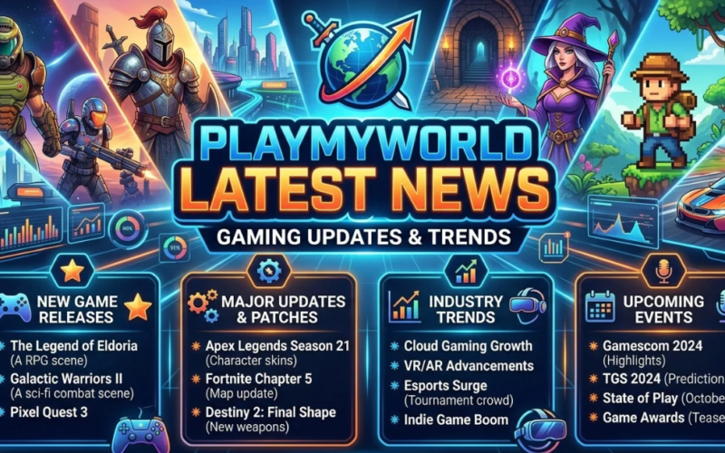 PlayMyWorld Latest News: Gaming Updates & Trends