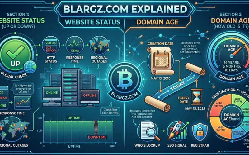 Blargz Com Explained: Website Status and Domain Age