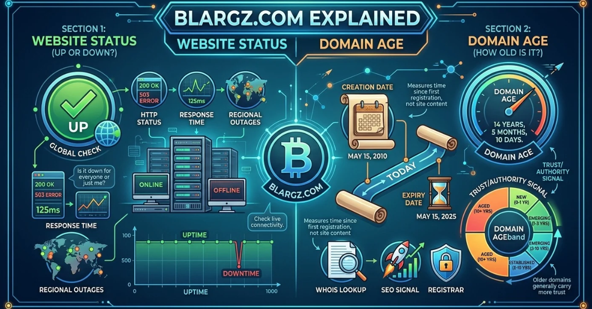 Blargz Com Explained: Website Status and Domain Age