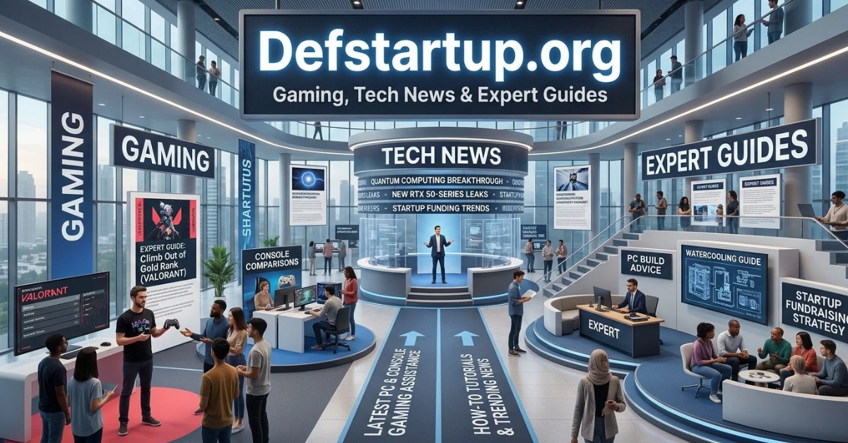 Defstartup.org: Gaming, Tech News & Expert Guides
