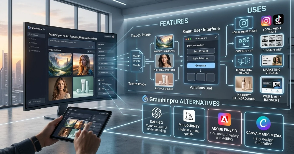 Gramhir.pro: AI Art, Features, Uses & Alternatives