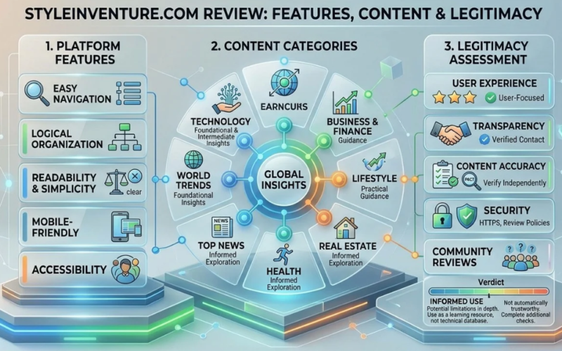 Styleinventure.com Review: Features, Content & Legitimacy